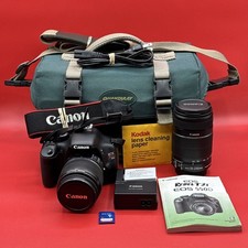 Canon EOS Rebel T2i DSLR Camera w/18-55mm 55-250mm IS Lenses/SD Card/Tested picture