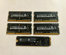 Parted out IMac RAM and 128GB SSD. 24GB of ram and 128 Mac SSD OEM parts picture