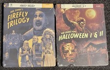 Rob Zombie’s Firefly Trilogy +  Halloween 1 & 2 Blu-ray Steelbooks RARE OOP SET picture