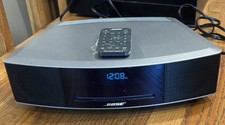 Bose Wave Music System IV 417788-WMS Silver CD AM/FM Radio Remote Tested picture