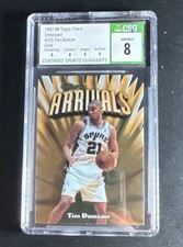 1997-98 Topps Finest - Rare Gold Tim Duncan #325 Embossed (RC) picture