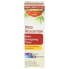 BIORAY Red Rooster Male Energizing Tonic, Natural Sensual Enhancerm, 2oz, SEALED picture