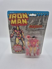 Vintage Marvel ToyBiz Iron Man with Quick Change Armor Action Figure 1991 NEW picture