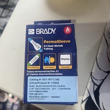 Brady M21-187-C-342 PERMASLEEVE 3:1 HEAT SHRINK TUBING picture