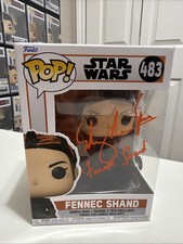 Funko Pop Fennec Shand #483 Signed Ming-Na Wen Autograph Beckett BAS Star Wars picture