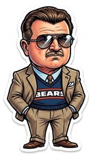 🏈 Mike Ditka “Da Bears” Sticker 🏈 picture