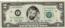 Post Malone  $2 Dollar bill Mint real #2 picture