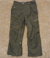 686 Reserved Snowboard Pants Mens M Gray INFIDRY 10K Waterproof Ski Snow picture