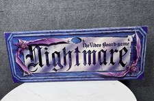 Vintage 1991 Nightmare Video Board Game - 100% Complete - VHS Horror Retro picture
