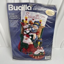 Vintage Bucilla The Claus' Christmas Eve 18