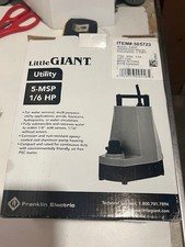 Little Giant 5-MSP 1/6hp Submersible Utility Pump - Blue picture