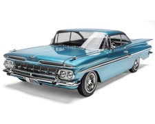 1/10 RC Car BODY 1959 Chevy IMPALA Low Rider *FINISHED* -BLUE- #RER15530 picture