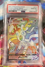 Pokémon TCG Sylveon VMAX 211/203 Evolving Skies Secret Rare Full Art Holo PSA 10 picture