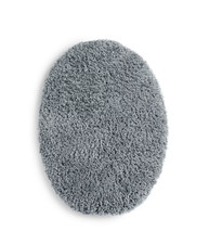 Mainstays Basic Polyester Toilet Lid Cover, Grey, 19