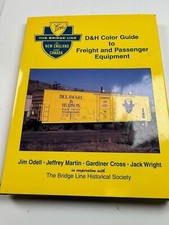 D&H Color Guide Freight Passenger Equipment Delaware Hudson Morning Sun 1997 HC picture