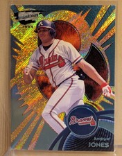 1999 Pacific Revolution SHADOW SERIES #11 Andruw Jones Braves RARE PARALLEL /99 picture