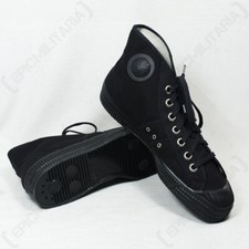 Czech Army Baseball Boots Black - Military Sports Training Trainers- Repro picture