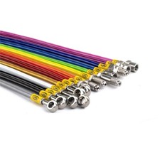 HEL PERFORMANCE FORD RANGER T6 S/STEEL FRONT BRAIDED BRAKE LINES HOSES PIPES picture