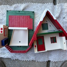 Playmobil 5976 Christmas Santa house incomplete parts LOT picture