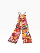 Lulus Bold Extravagance Patchwork Floral Wide Leg Jumpsuit Small picture