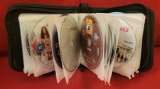REGION 2 DVD Lot x 40 In Zipper Bag/ Case DISC ONLY British & US Titles Plz READ picture