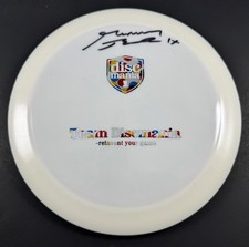 Team Stamp Discmania S-Line DD3 Gannon Buhr’s Collection 174g Bomber Rare Signed picture