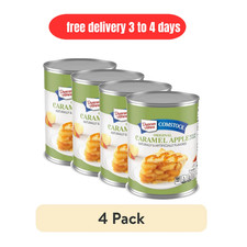 (4 Pack) Duncan Hines Comstock Caramel Apple Pie Filling - 21 oz Cans, Topping picture