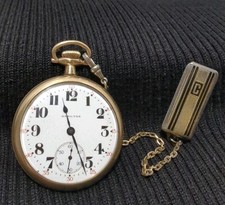 Vintage 1921 Hamilton Grade 974 Pocket Watch 16S 17J Open Face Philadelphia Case picture