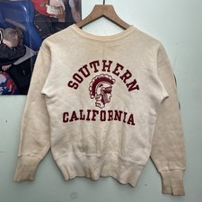 80s True Vintage Champion USC Trojans Southern California Crewneck Sweatshirt  picture