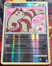 Furret 21/123 HeartGold & SoulSilver LP Reverse Holo picture