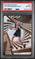 2023-24 Panini Revolution Victor Wembanyama PSA 8 #104 picture