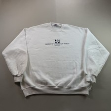 Vintage UCLA Bruins Sweatshirt Adult XL White Mom University College Flower 90s picture