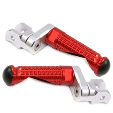 MPRO 1 inch Riser Red Front Foot Pegs For Razor RSF350 RSF650 picture