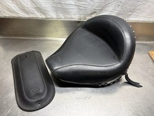 1999 Yamaha V Star XVS650 Classic Seat Mustang With Mustang Fender Bib #17 picture