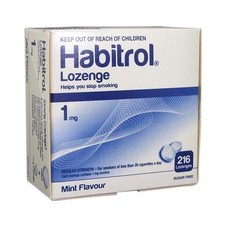 Habitrol Nicotine Lozenge 1mg Mint Flavor 2 boxes 432 Pieces Sugar Free FRESH  picture