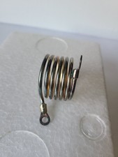 Vintage Coil Spiral, Silverplated, 12-10, 1/8
