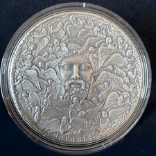 2021 5oz Silver Republic of Cameroon The Divine Comedy Dante 1 Of 333 Coin picture