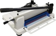 HFS(R) Heavy Duty Guillotine Paper Cutter, 400 Sheet Capacity — A4-12