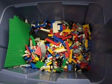 Large vintage 1980s lego lot With 12 Sets Of Instructions. Castle, Space, Others picture
