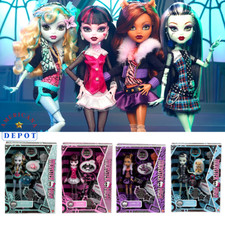 Monster High Boo-riginal Creepduction Doll Draculaura, Frankie Lagoona Clawdeen picture
