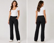 Craghoppers Pro Stretch Hiking Pants Womens 10 Black Travel Outdoor 30x picture