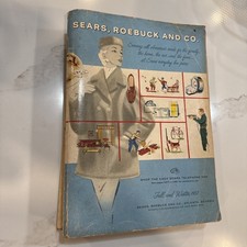 VTG 1957 Sears Roebuck Fall & Winter Catalog picture