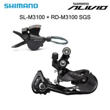 Shimano Alivio SET-M3100 2PCS 9 Speed Right Shifter Rear Derailleur SGS MTB picture
