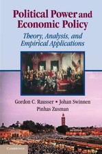 Political Power and Economic Policy: - Hardcover, by Rausser Gordon C.; - New h picture