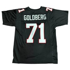 Bill Goldberg Autographed Atlanta (Black #71) Custom Jersey - JSA picture