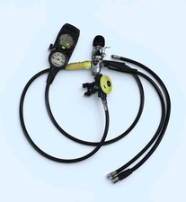 Aqua Lung Titan Regulator & Aeris Atmos 2 Dive Computer Console System picture