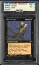 1995 MTG Homelands Baron Sengir Graded FCGS 9 MINT picture