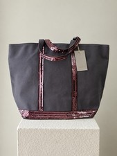 Vanessa Bruno Le Cabas Grey Canvas Cotton Tote Bag Brand New with Tags picture
