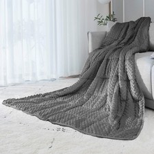 ALANSMA Reversible Weighted Blanket for All Season, Luxury Velvet, Warm and picture