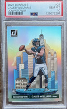 NFL PACKS: 2024 Caleb Williams Downtown PSA 10 RC picture